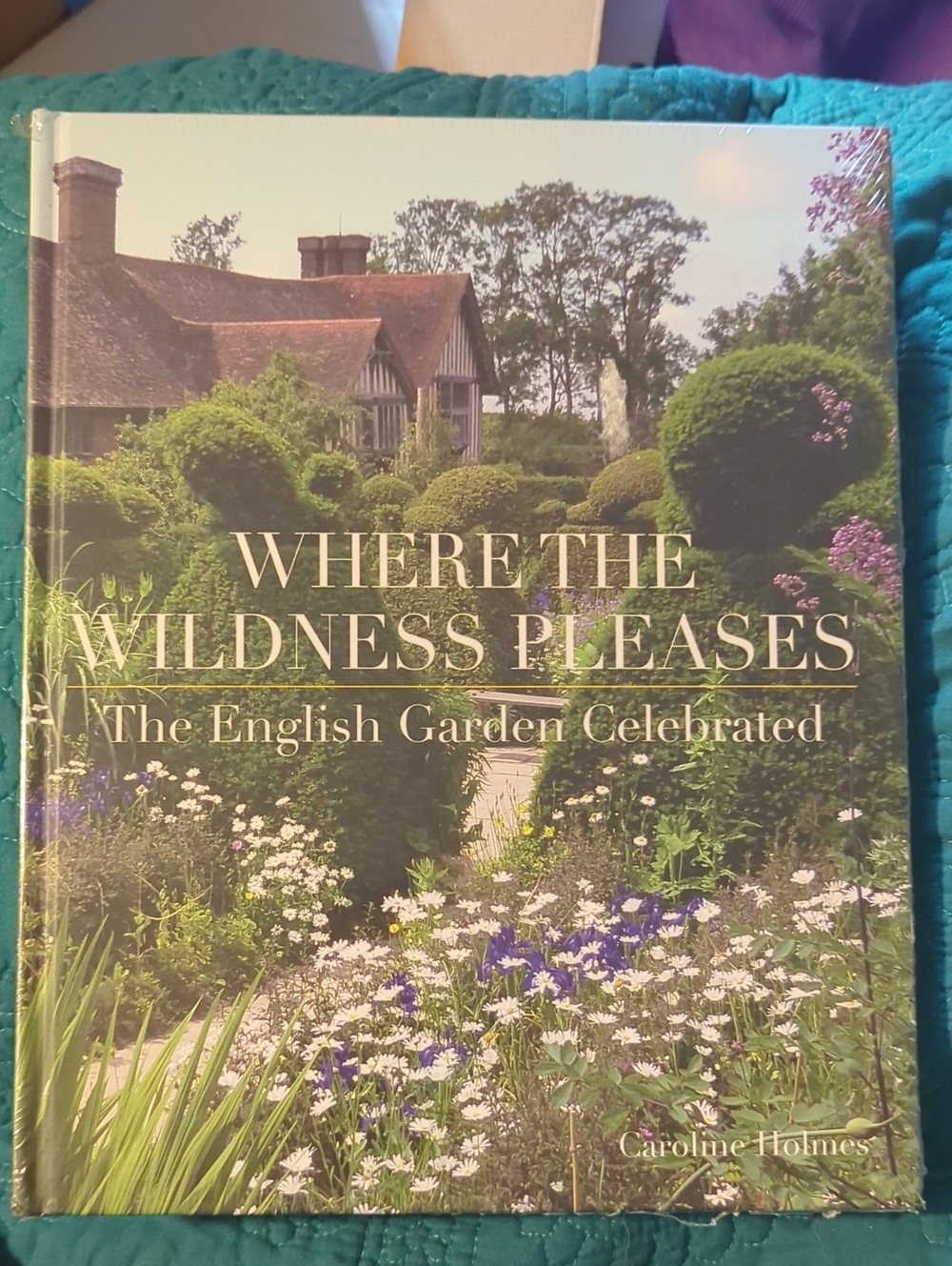 Where the Wildness Pleases - Teal Garden Throw